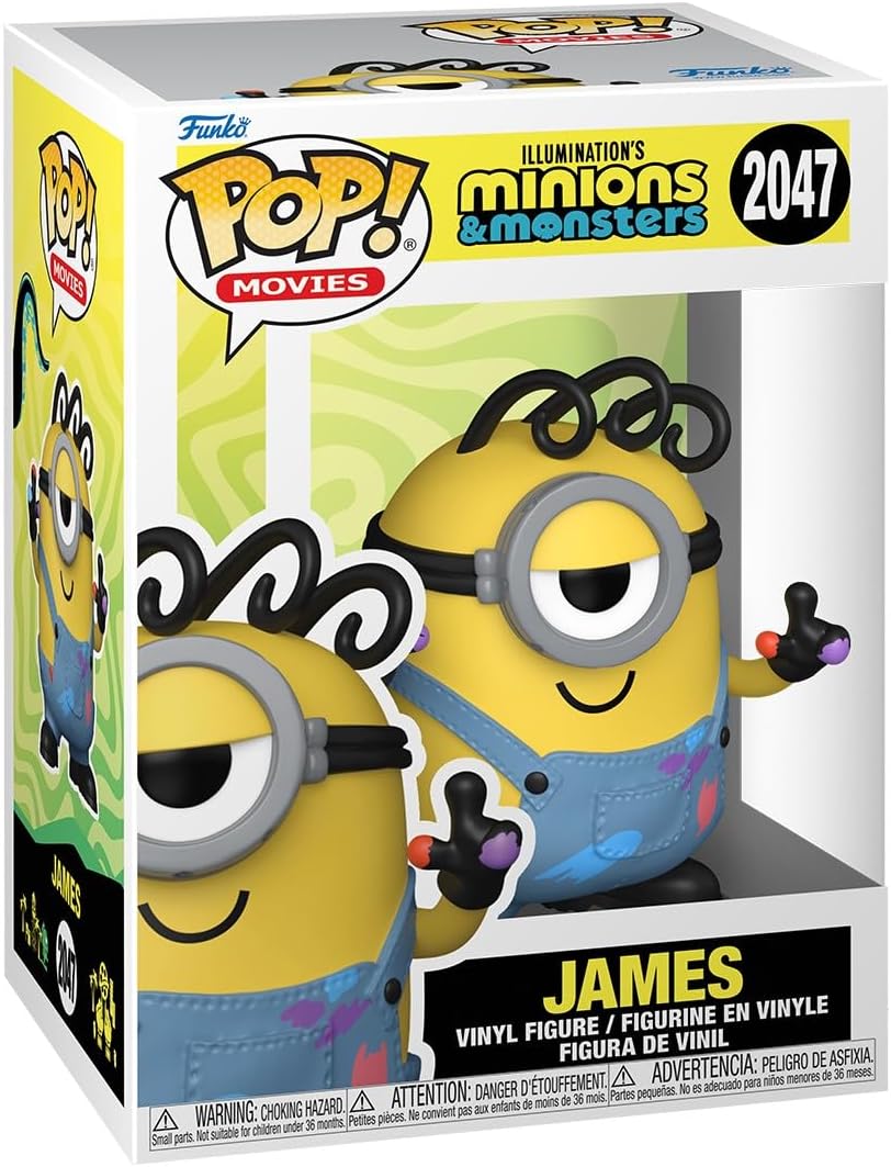 FUNKO POP! MINIONS & MONSTERS JAMES 2047 VINYL FIGURE