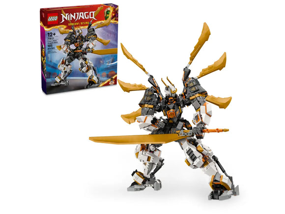 LEGO 71821 NINJAGO COLES TITAN DRAGON MECH