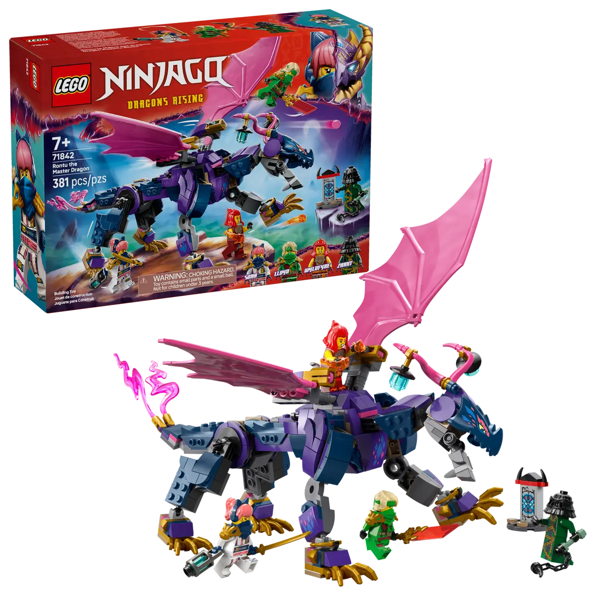 LEGO 71842 NINJAGO RONTU THE MASTER DRAGON
