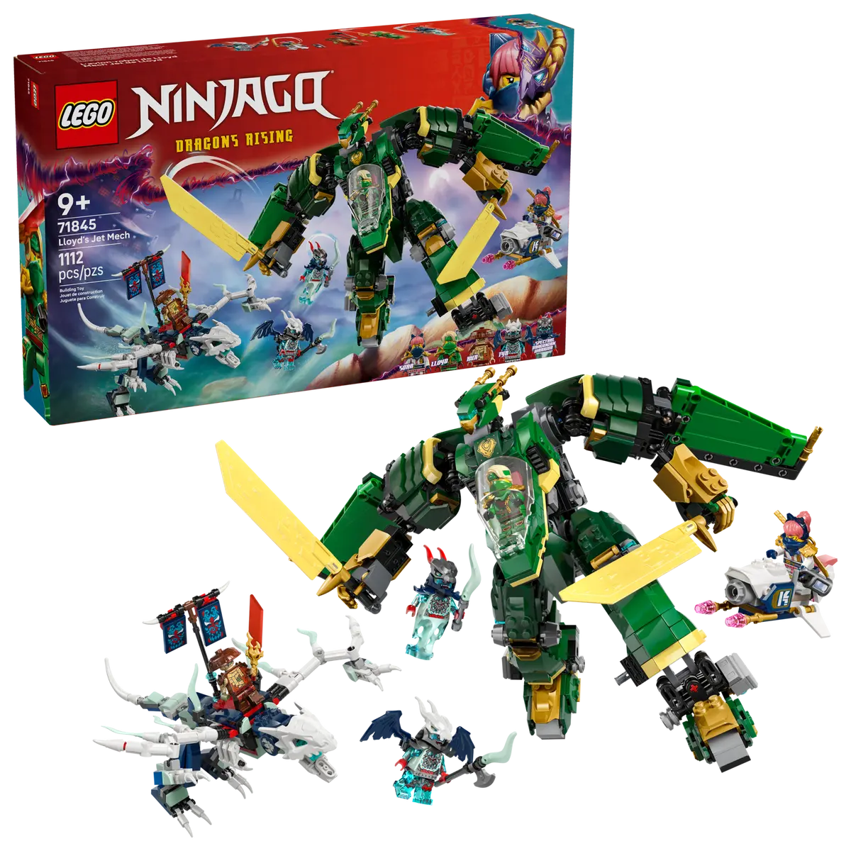 LEGO 71845 NINJAGO LLOYDS JET MECH