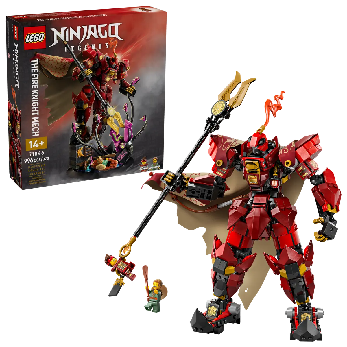 LEGO 71846 NINJAGO THE FIRE KNIGHT MECH