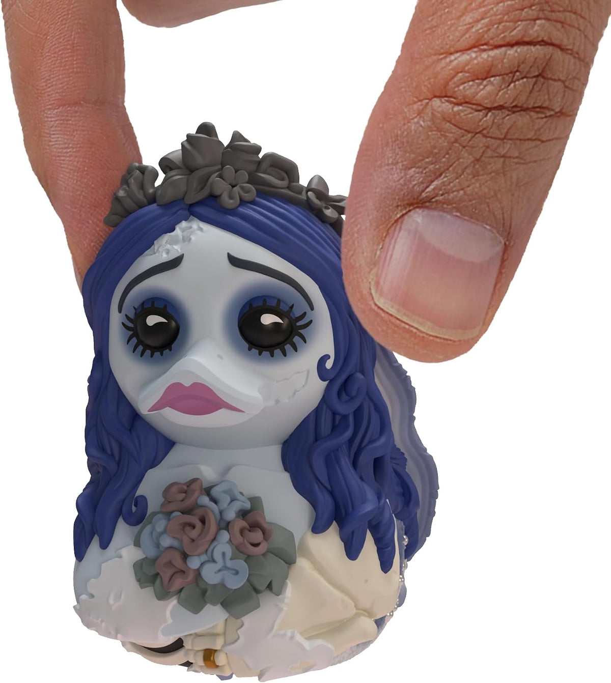 TUBBZ TIM BURTONS CORPSE BRIDE EMILY MINI RUBBER DUCK VINYL FIGURE