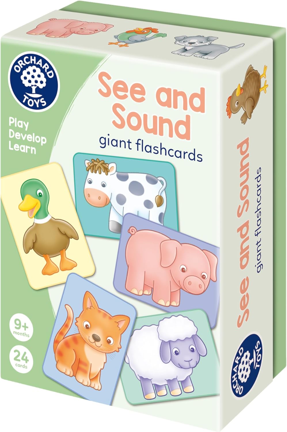 ORCHARD TOYS 132 SEE AND SOUND GIANT FLASHCARDS