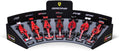 BURAGO 36864 FORMULA RACING FERRARI FORMULA 1 TEAM DELUXE GIFT SET WITH DISPLAY STAND