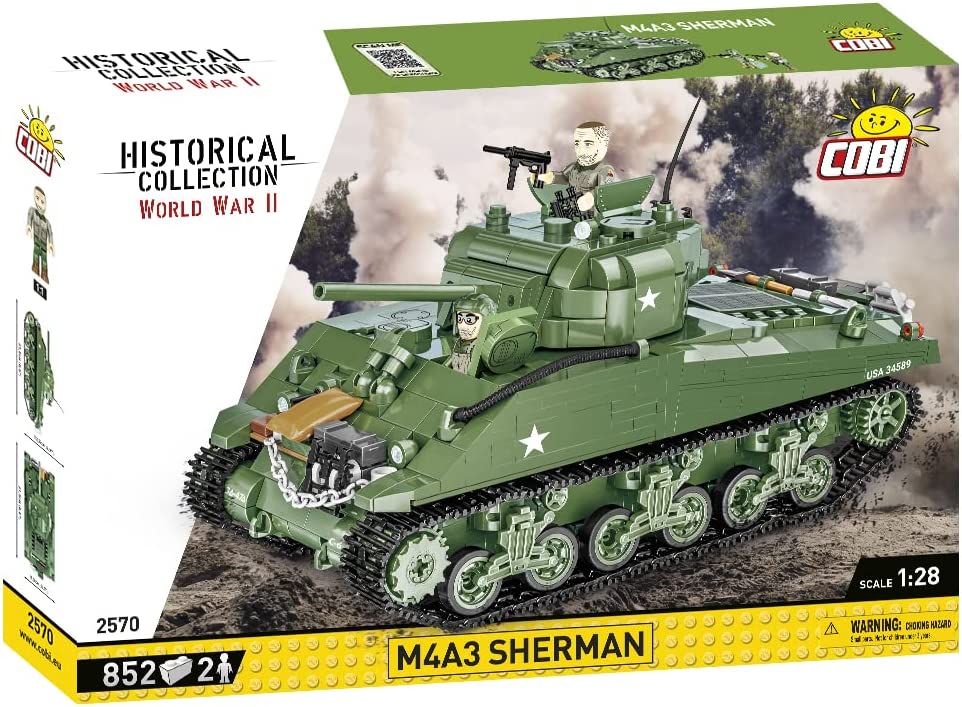 COBI 2570 M4A3 SHERMAN TANK