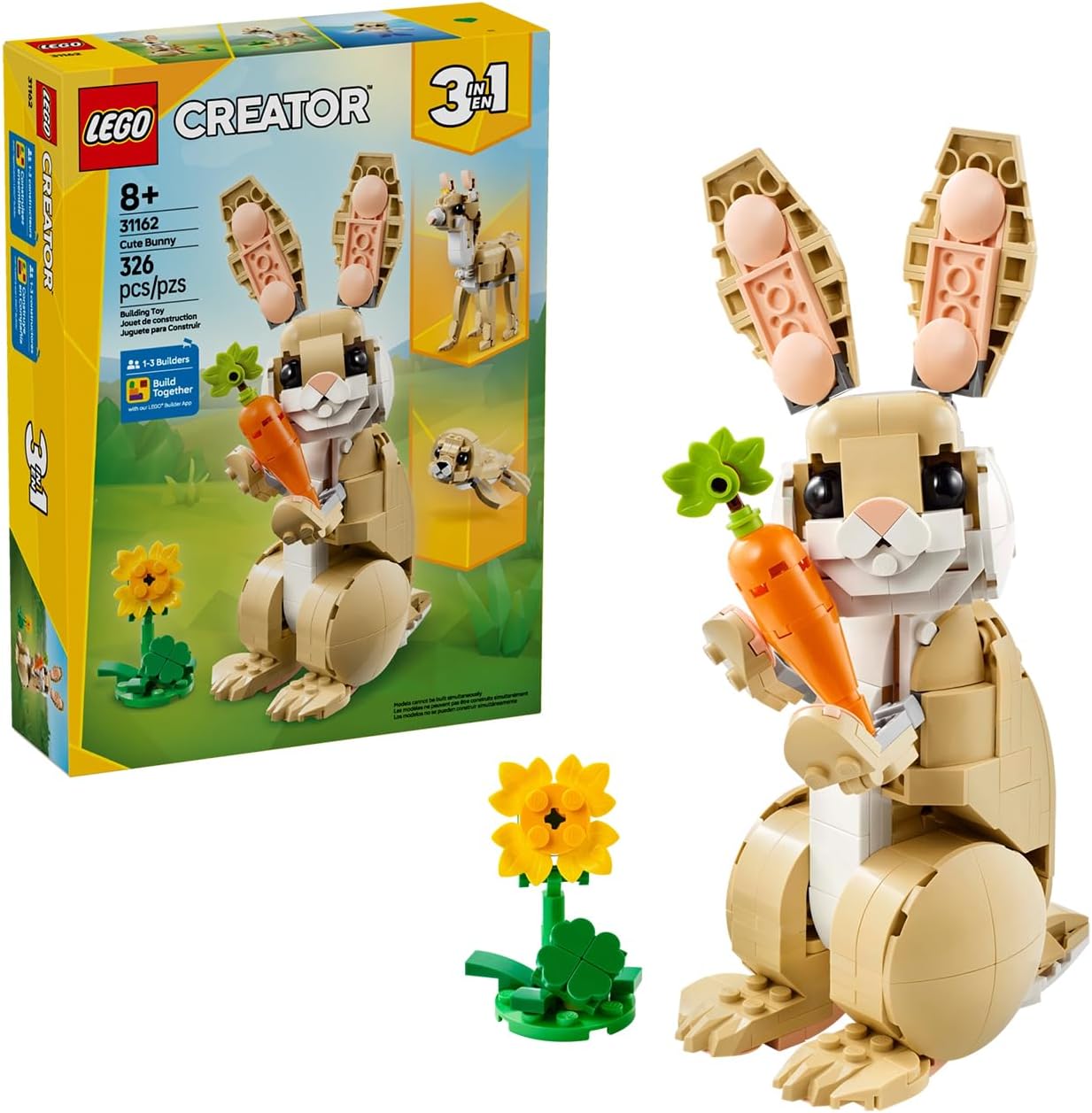 LEGO 31162 CREATOR 3 IN 1 CUTE BUNNY