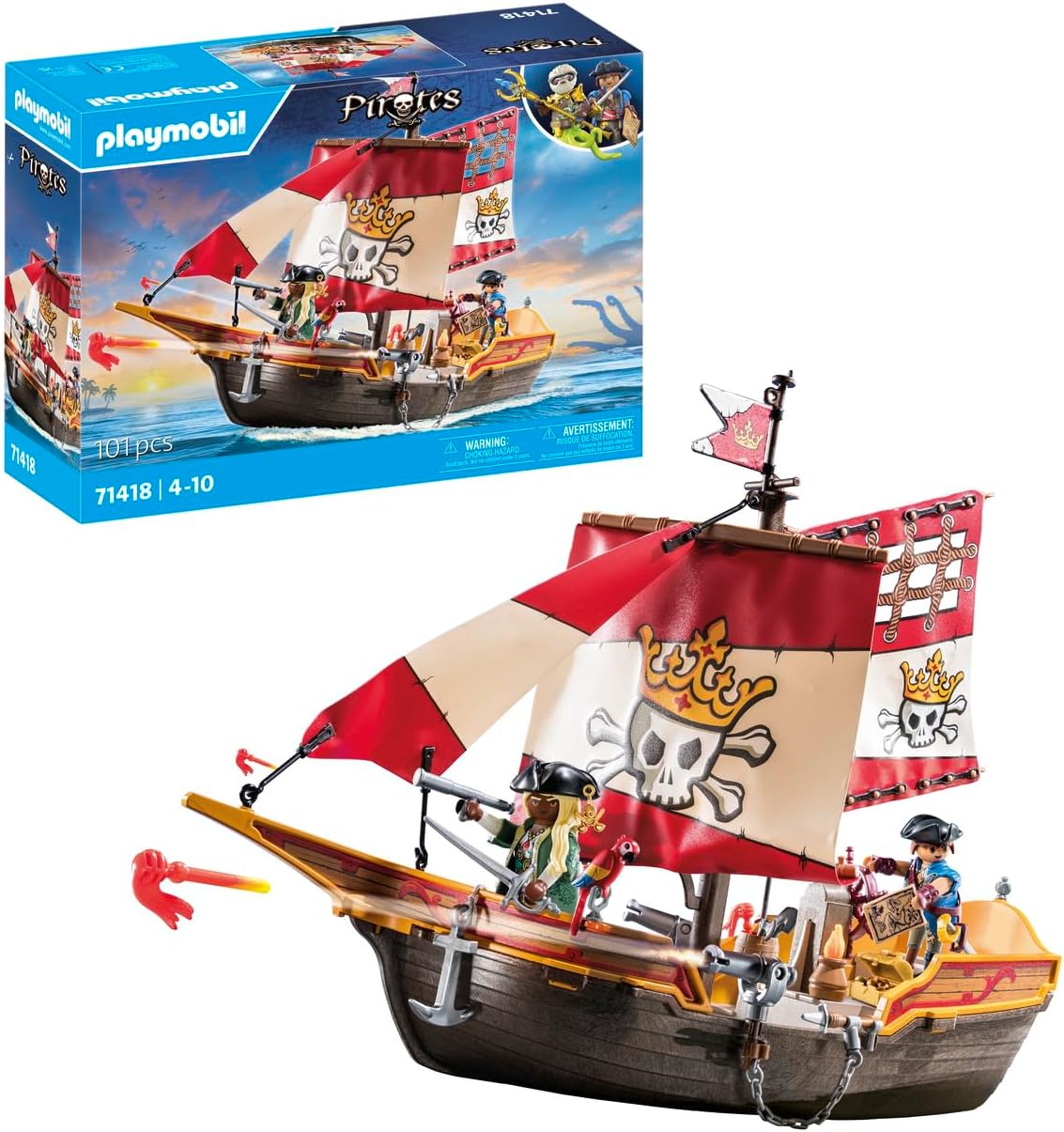 Barco pirata playmobil toy planet on sale