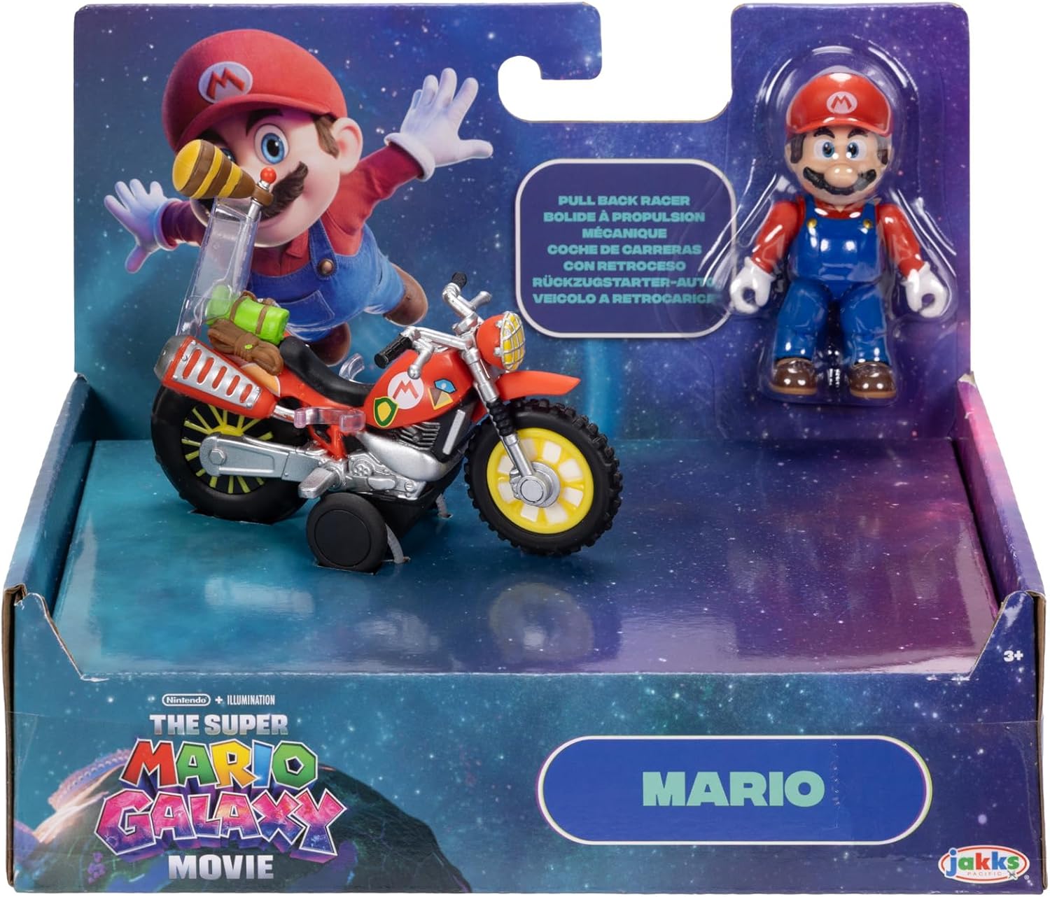 SUPER MARIO 43233 MARIO PULL BACK RACER AND FIGURE