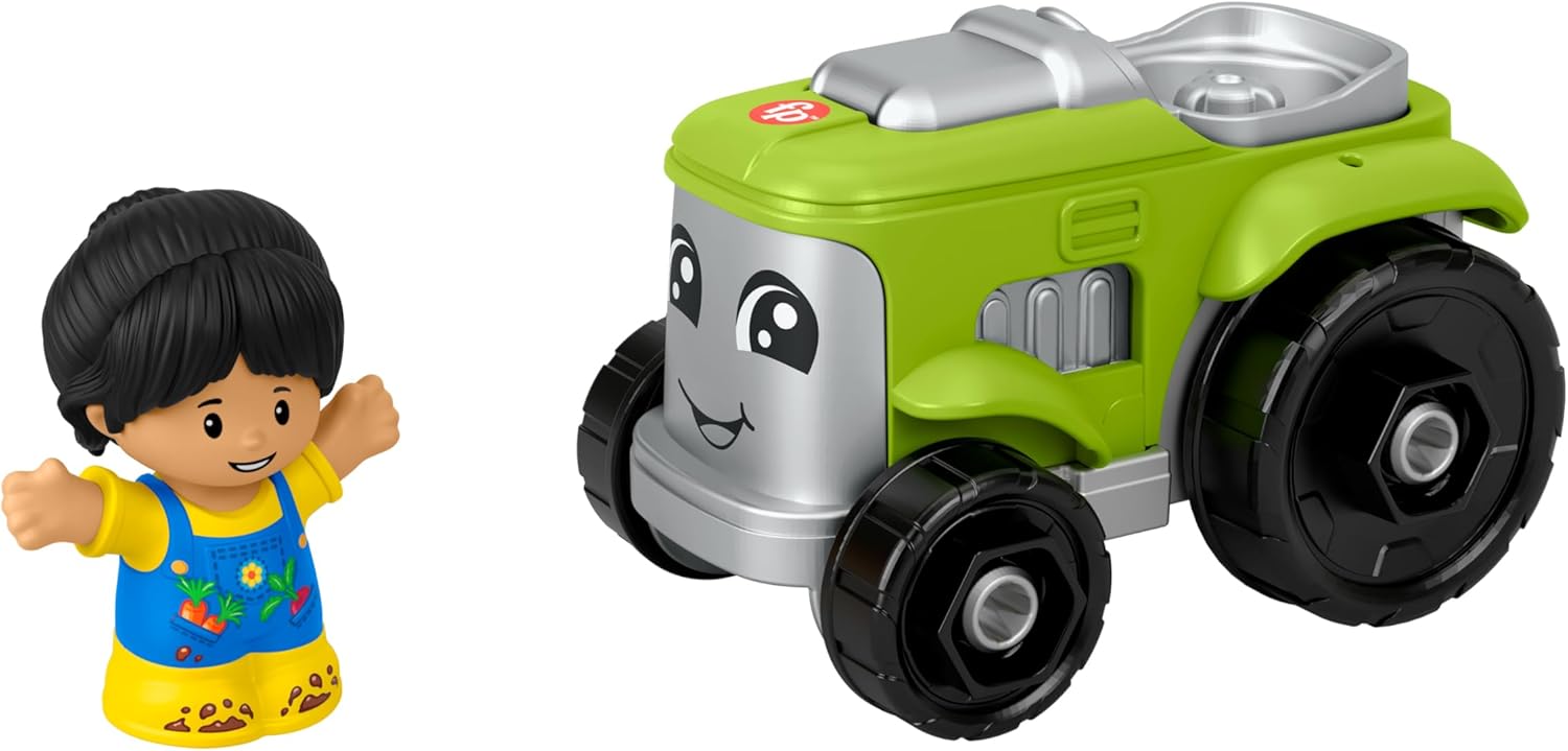FISHER PRICE HPX87 LITTLE PEOPLE TRACTOR AND FIGURE