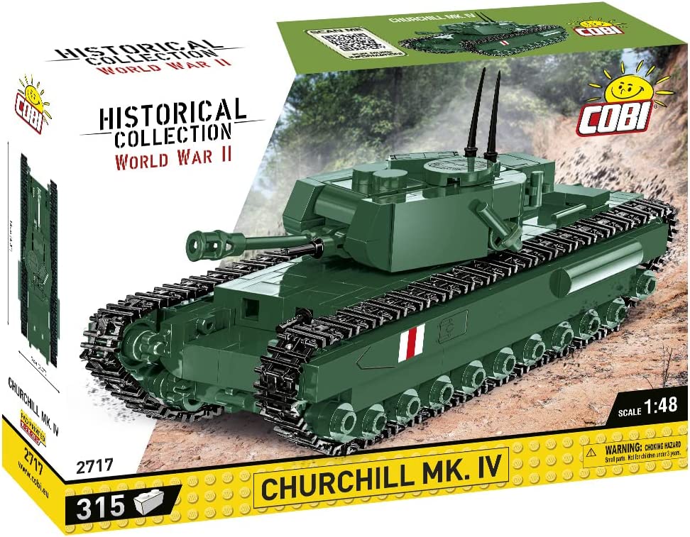 COBI 2717 CHURCHILL MK1V TANK