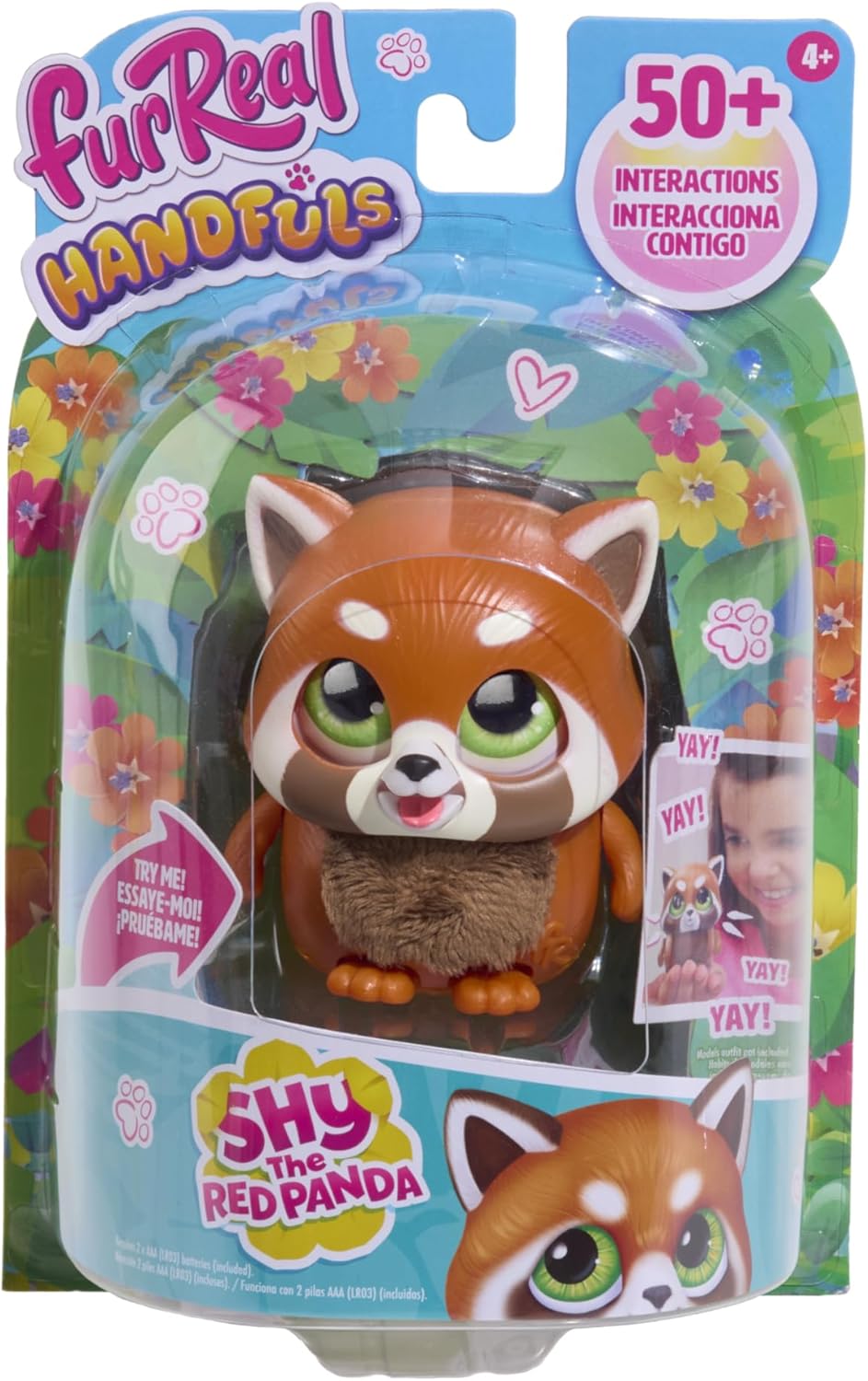 FURREAL 28171 HANDFULS SHY THE RED PANDA