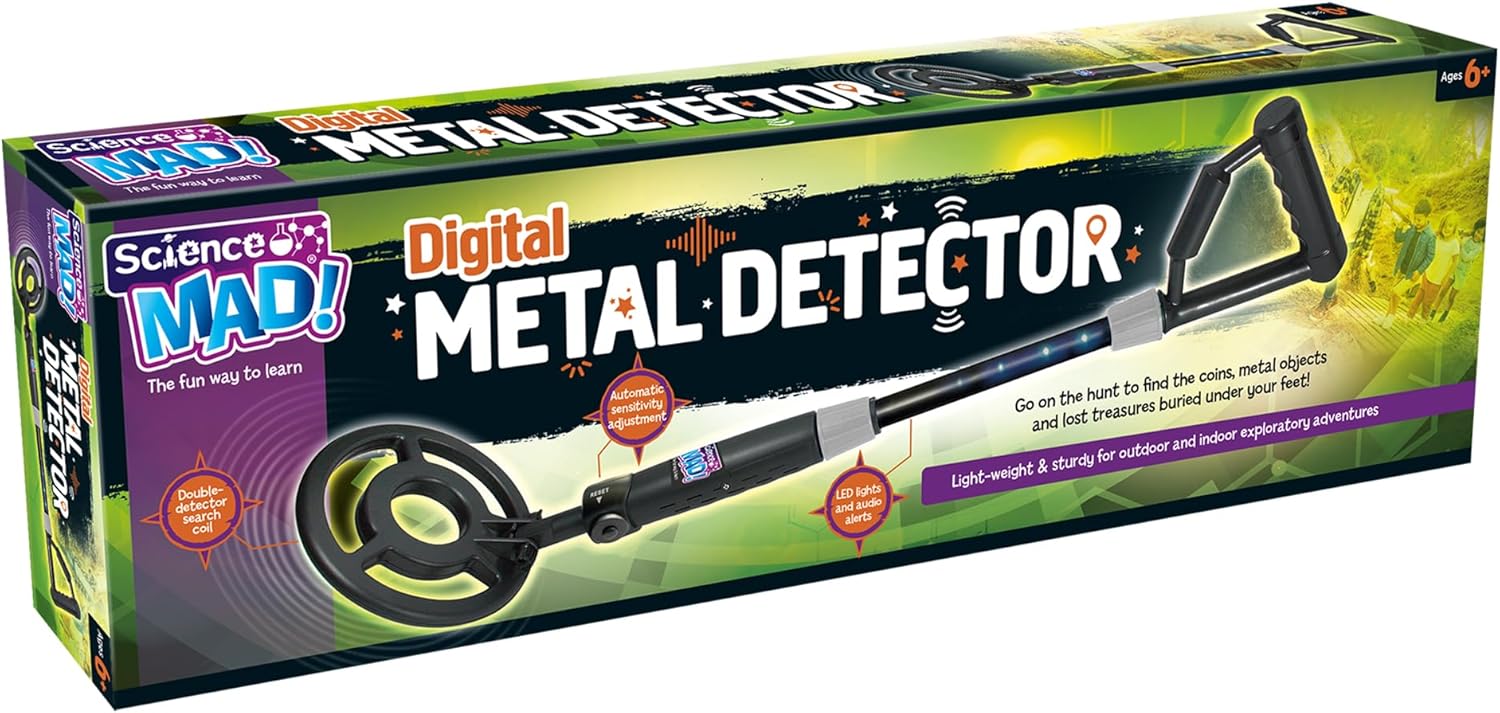 SCIENCE MAD SM47 DIGITAL METAL DETECTOR