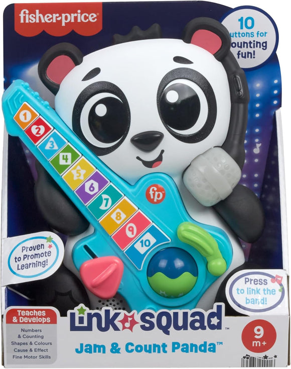 FISHER PRICE HYL22 LINK SQUAD JAM AND COUNT PANDA