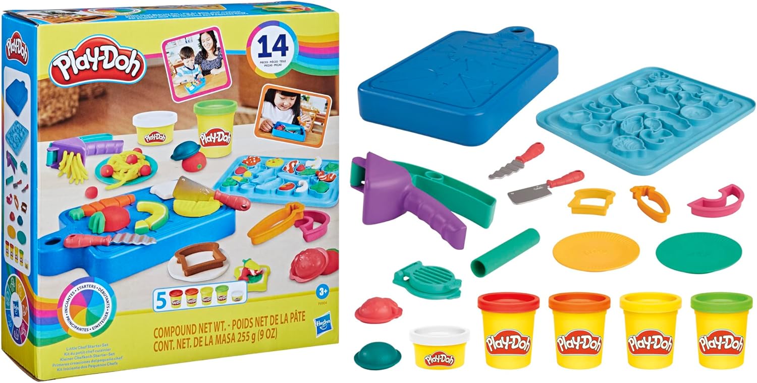 PLAYDOH F6904 LITTLE CHEF STARTER SET