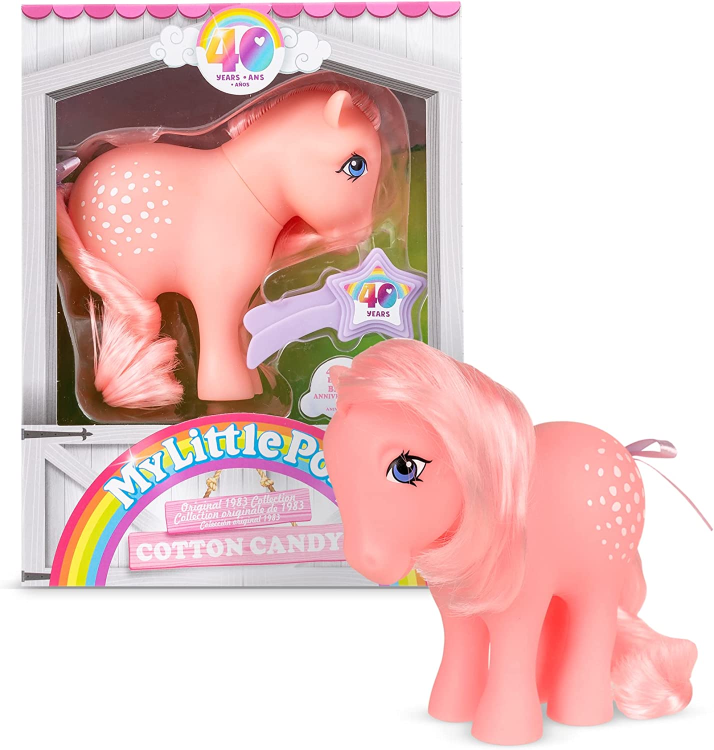 MY LITTLE PONY 35324 40TH ANNIVERSARY COTTON CANDY