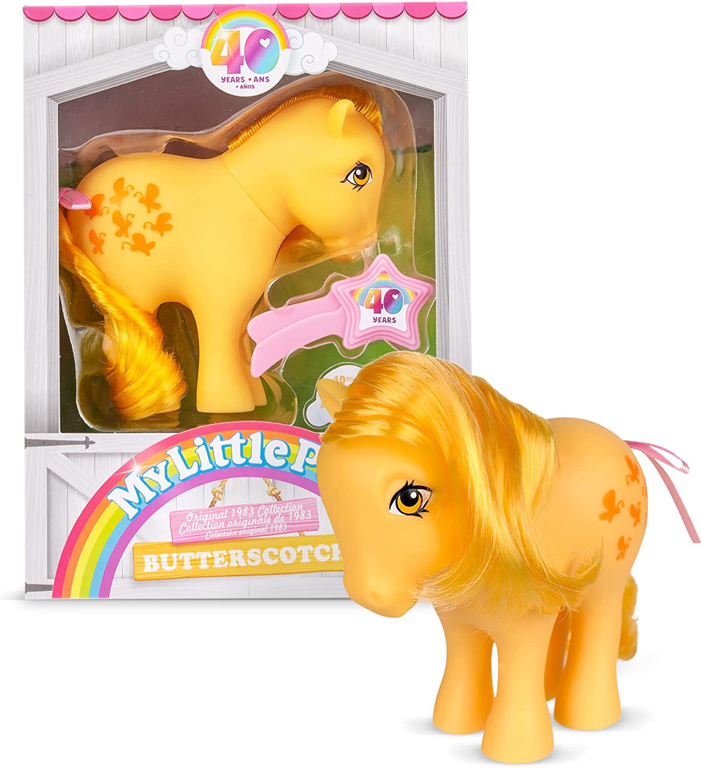 MY LITTLE PONY 35323 40TH ANNIVERSARY BUTTERSCOTCH