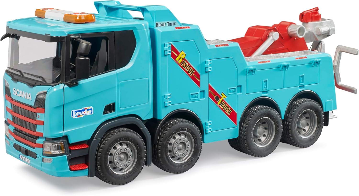 BRUDER 03553 SCANIA SUPER 560R HEAVY TOW TRUCK WITH LIGHTS + SOUNDS