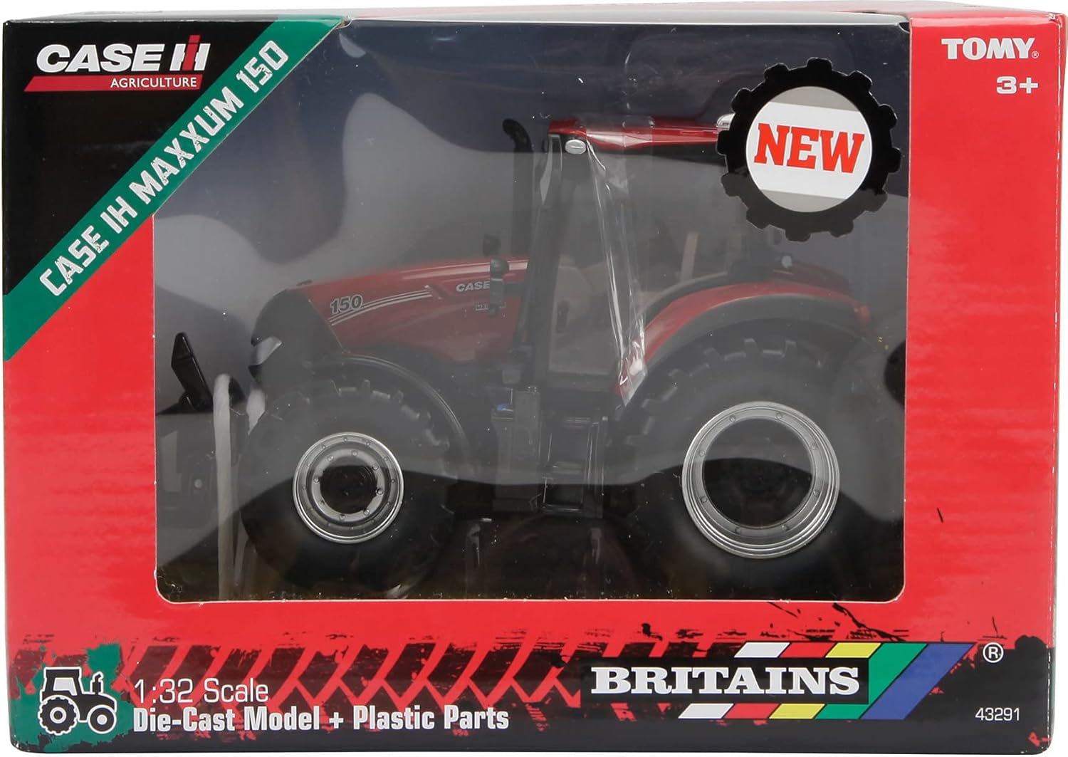 BRITAINS 43291 CASE MAXXUM 150 TRACTOR 1:32 SCALE