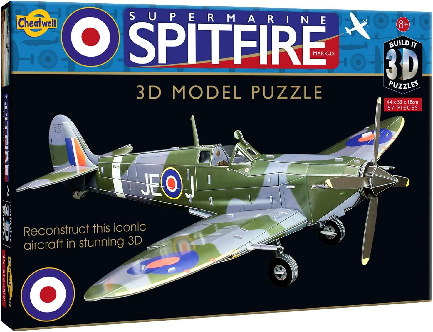CHEATWELL SPITFIRE 3D MODEL PUZZLE