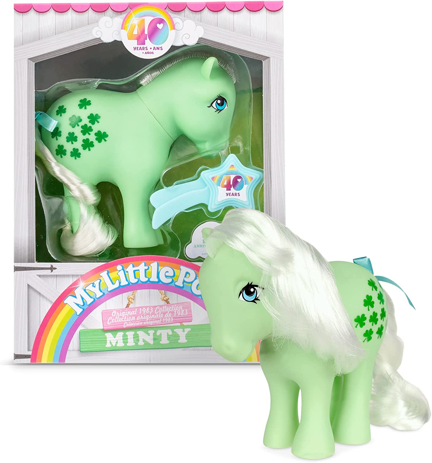 MY LITTLE PONY 35325 40TH ANNIVERSARY MINTY