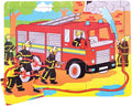 BIGJIGS BJ724 FIRE ENGINE 9 PIECE PUZZLE