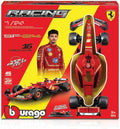 BURAGO 26856 F1 FERRARI SF-24 16# CHARLES LECLERC DIECAST METAL KITS 44 PART 1/24 SCALE VEHICLE
