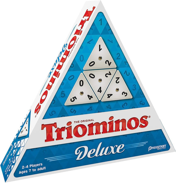 TRIOMINOS DELUXE THE ORIGINAL TRIANGULAR DOMINO GAME