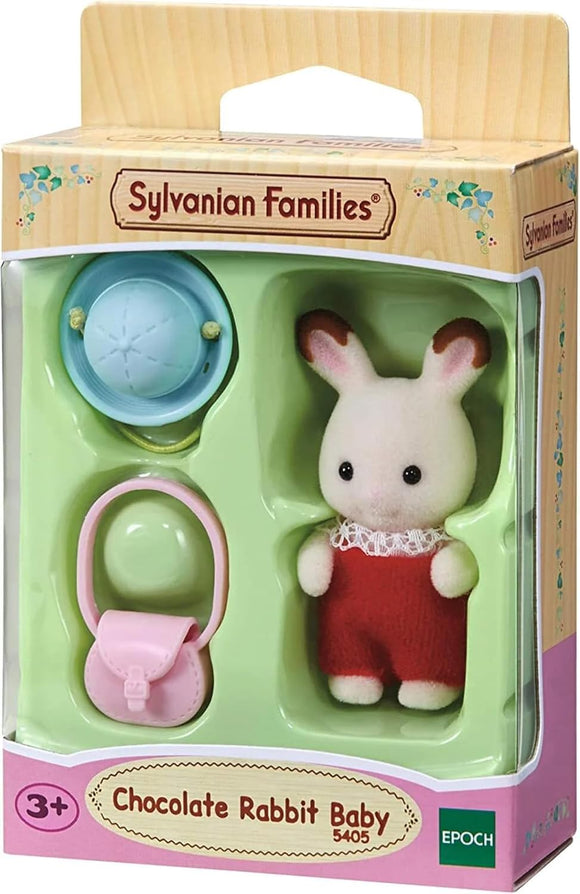 SYLVANIAN 5405 CHOCOLATE RABBIT BABY