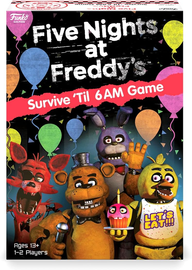 FUNKO GAMES 51761 FIVE NIGHTSNAT FREDDY'S SURVICE 'TIL 6AM GAME