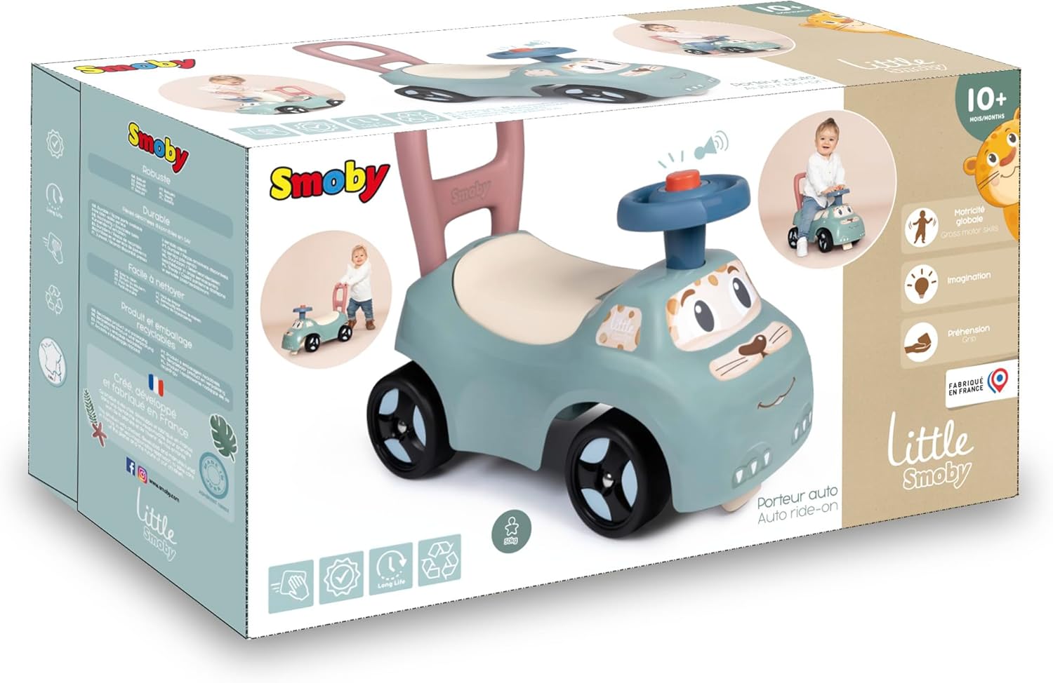 SMOBY LITTLE SMOBY AUTO RIDE-ON