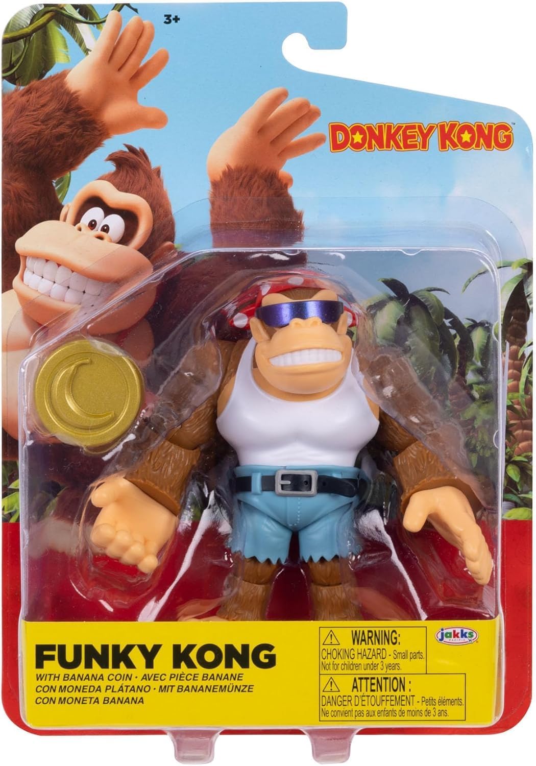 DONKEY KONG 43287 FUNKY KONG WITH BANANA COIN