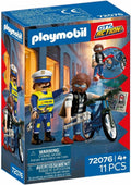 PLAYMOBIL 72076 CITY ACTION BICYCLE THEFT