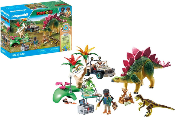 PLAYMOBIL 71523 DINOS RESEARCH CAMP WITH DINOS