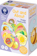 ORCHARD TOYS 141 OUT AND ABOUT BUGGY FLASHCARDS