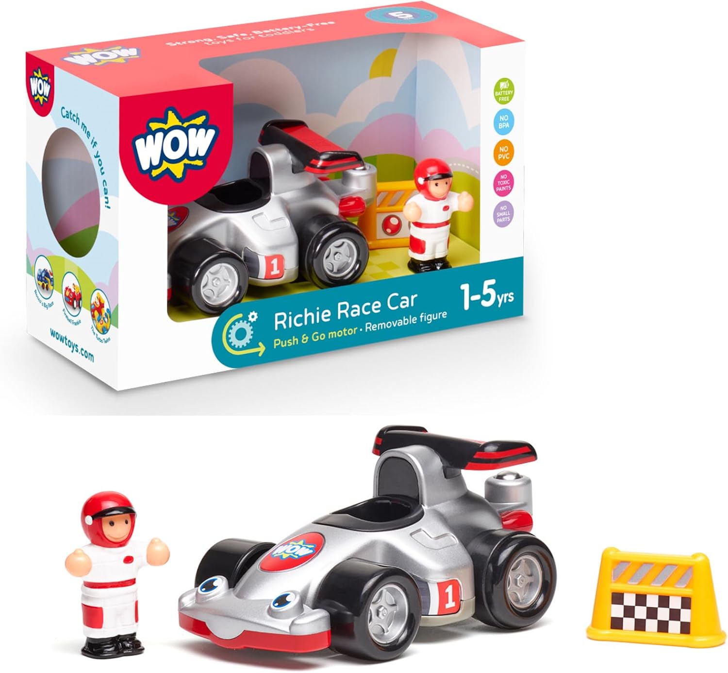 WOW TOYS 10343 RICHIE RACE CAR