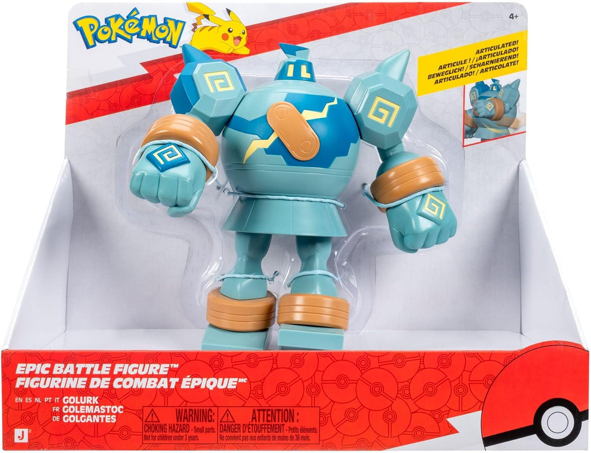 POKEMON PKW4549 GOLURK 12 INCH EPIC BATTLE FIGURE
