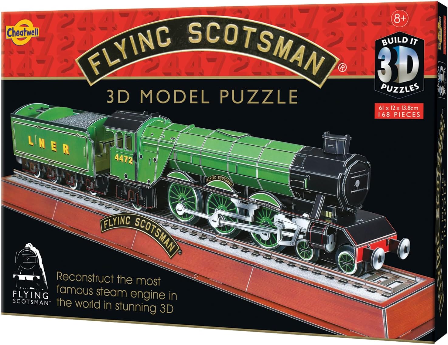 CHEATWELL FLYING SCOTSMAN 3D MODEL PUZZLE