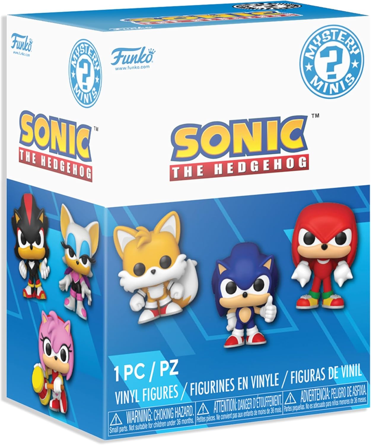 FUNKO SONIC THE HEDGEHOG 86121 MYSTERY MINI VINYL FIGURE BLIND BOX