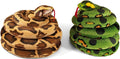 TOYMASTER SV15608 LARGE SNAKE SOFT TOY (ASSORTED COLOURS, ONE PICKED AT RANDOM)