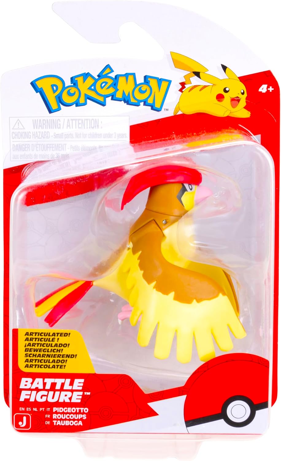 POKEMON PKW4536 PIDGEOTTO BATTLE FIGURE
