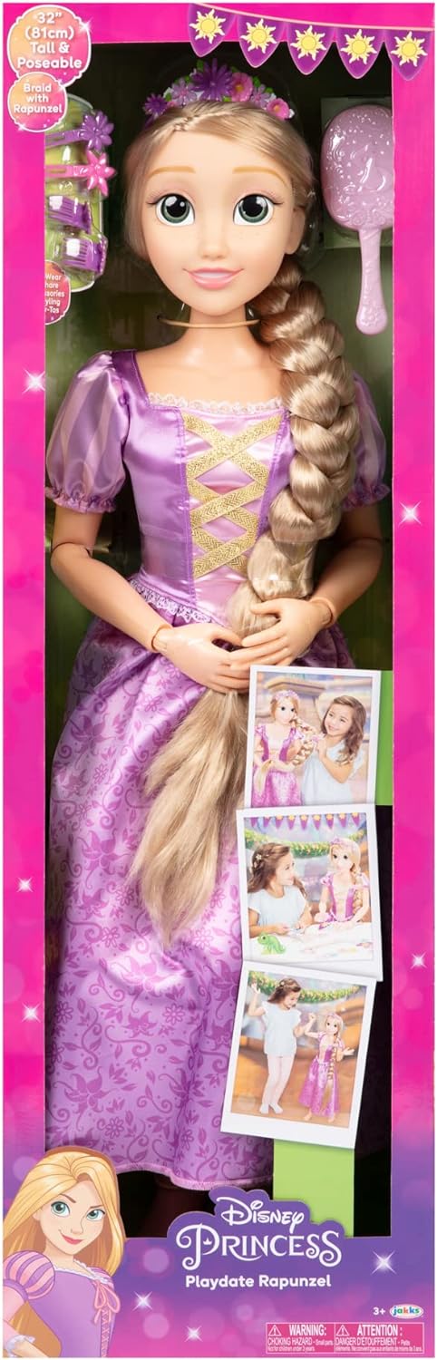 DISNEY 22357 PLAYDATE 32 INCH RAPUNZEL DOLL