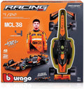 BURAGO 28504 F1 MCLAREN MCL38 #4 LANDO NORRIS DIECAST METAL KITS 42 PART 1/24 SCALE VEHICLE