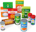 BIGJIGS BJ623 WOODEN CUPBOARD GROCERIES