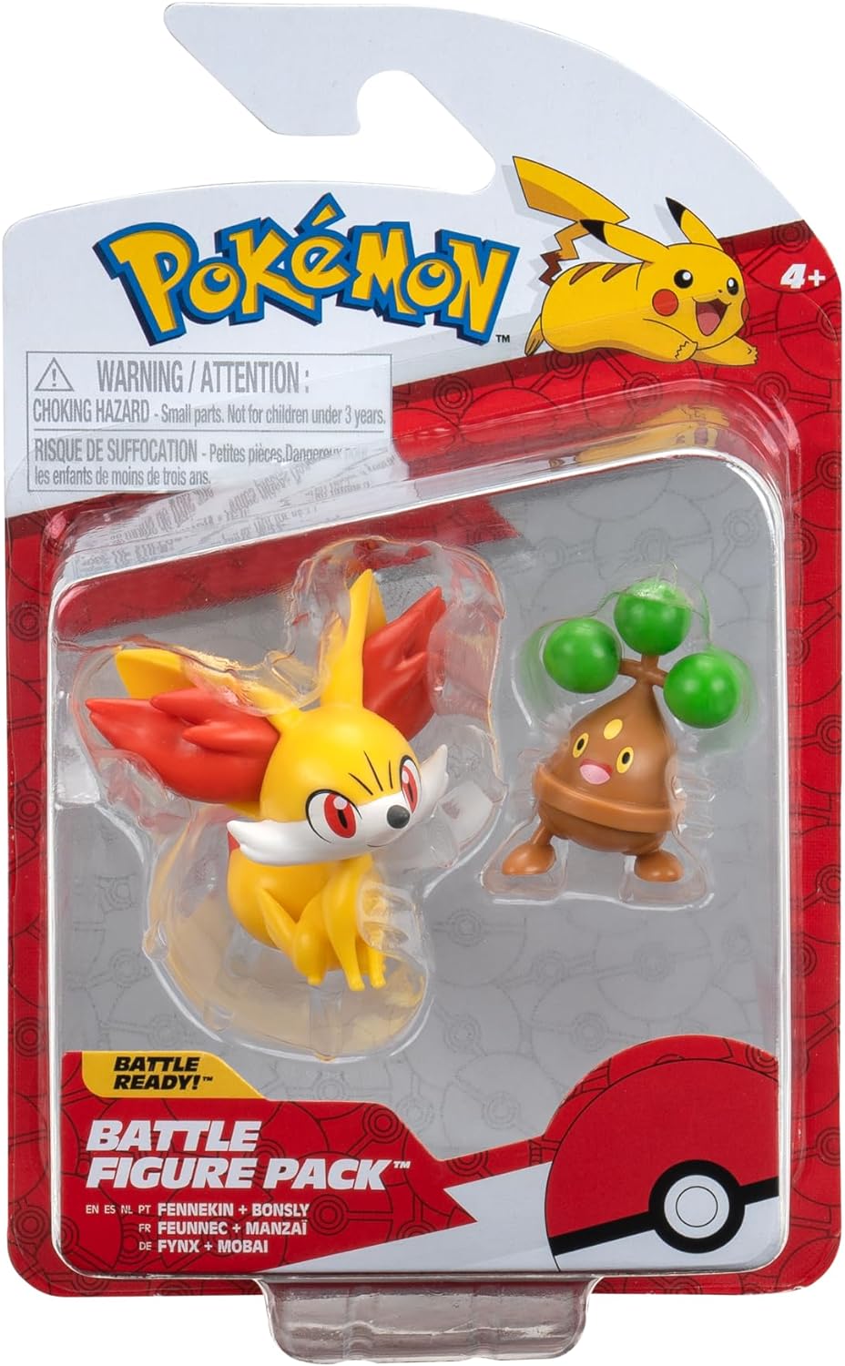 POKEMON PKW3012 BATTLE FIGURE PACK FENNEKIN & BONSLY