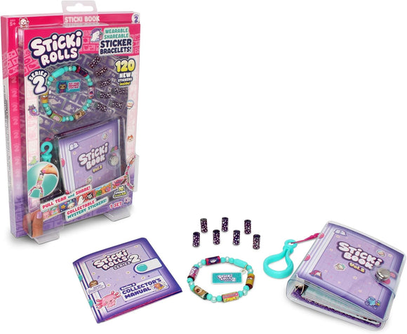 STICKI ROLLS SR201 STICKI BANDS BRACELET BOOK PACK SERIES 2