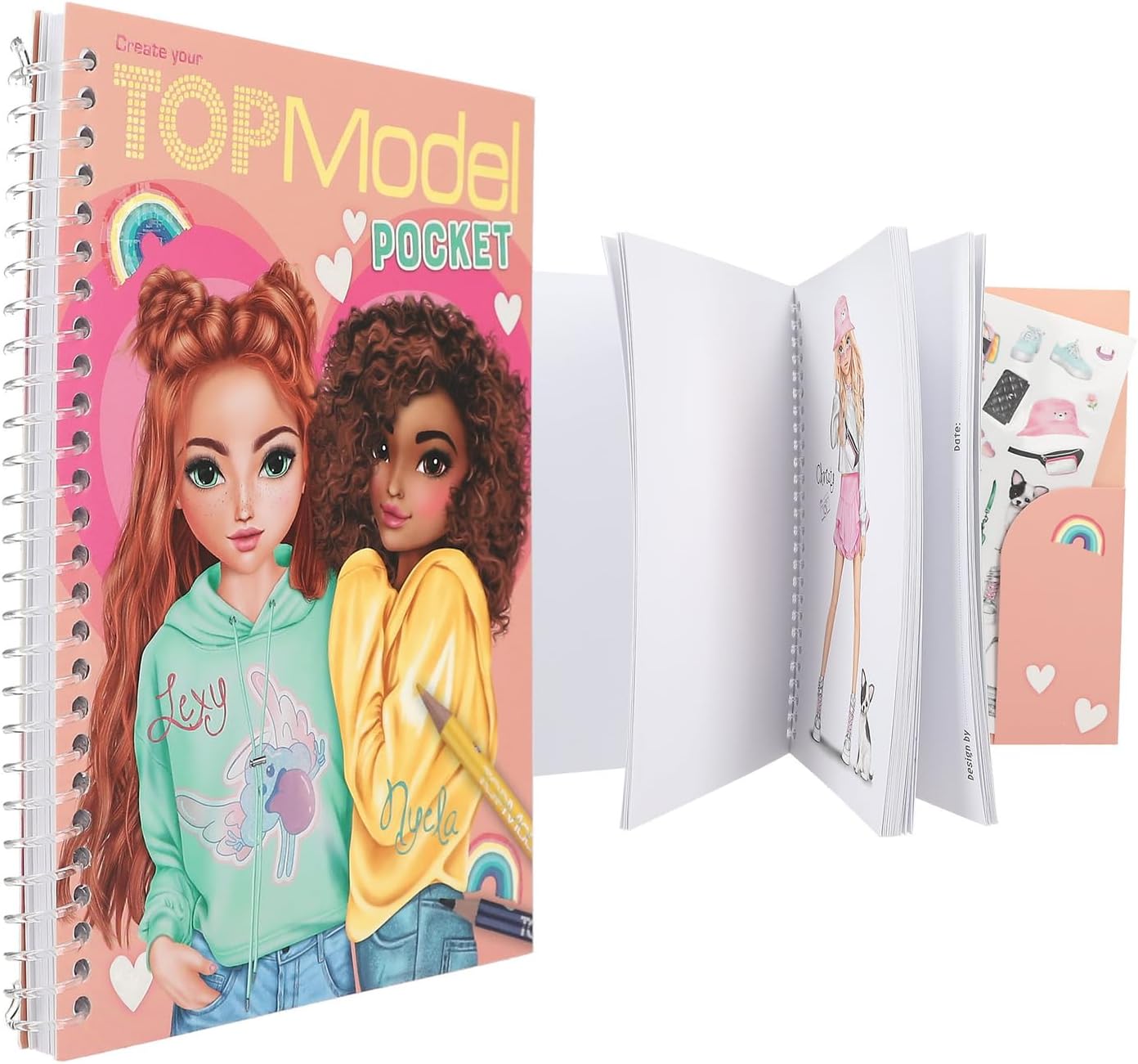 TOP MODEL 0413165 POCKET COLOURING BOOK