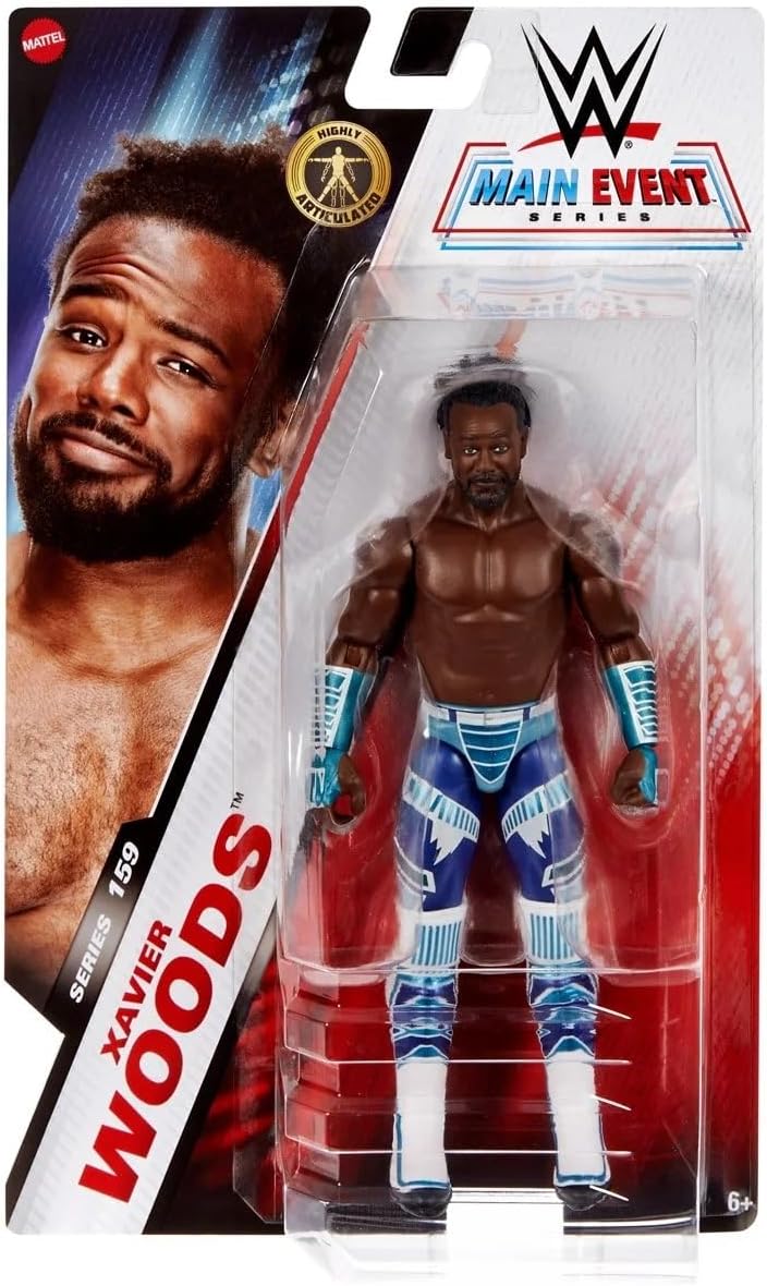 WWE JGD47 XAVIER WOODS WRESTLER ACTION FIGURE