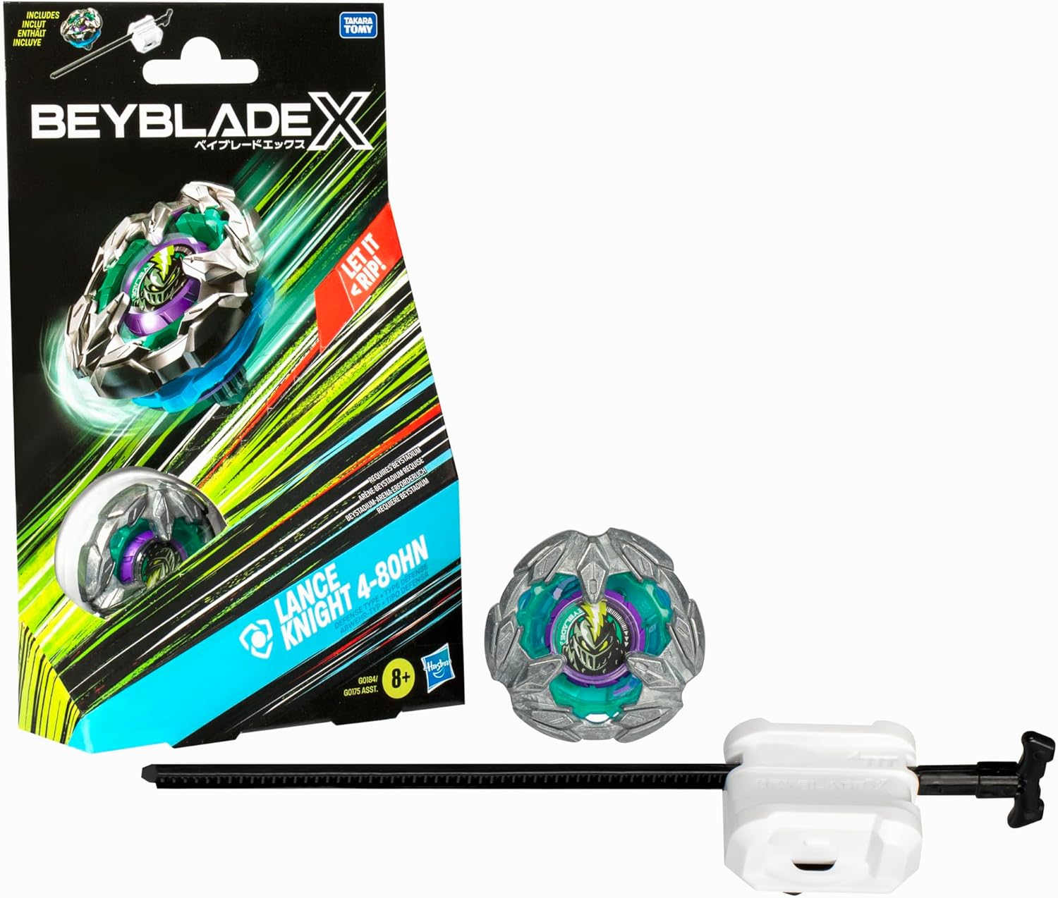 BEYBLADE X G0184 LANCE KNIGHT 4-80HN DEFENSE