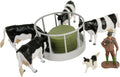 BRITAINS 43137A2 CATTLE FEEDER SET 1/32 SCALE
