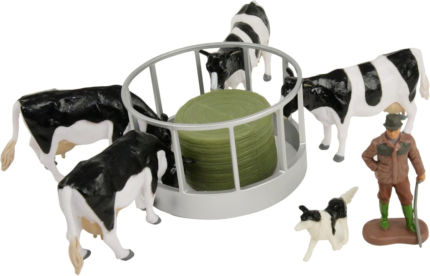 BRITAINS 43137A2 CATTLE FEEDER SET 1/32 SCALE